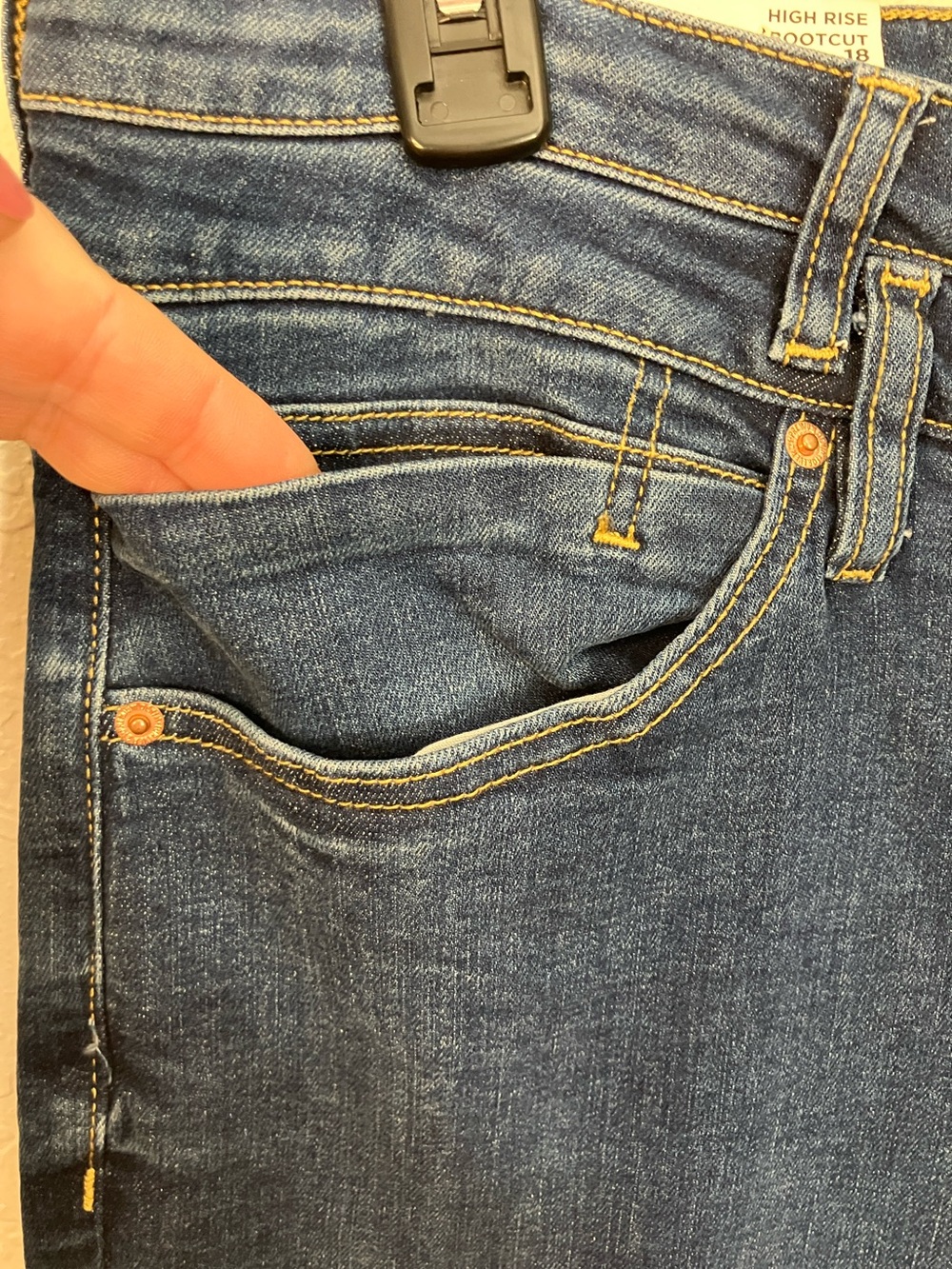 Forever 21 NWT Bootcut Jeans in Dark Blue - Picture 12 of 12
